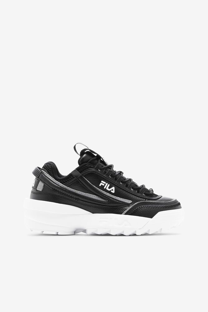 Fila Sneakers Dame Svart/Hvite Disruptor 2 Exp 867201-AOI